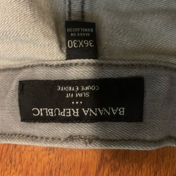 Barley worn jeans from banana republic. - Picture 2 of 3